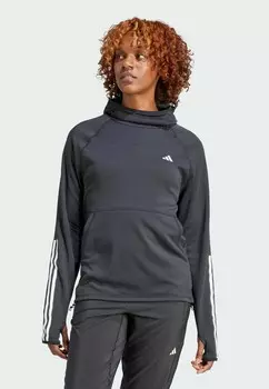 Толстовка OWN THE RUN 3-STRIPES adidas Performance, цвет black