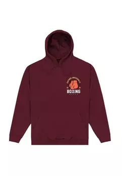 Толстовка Oxford University Boxing Henry Tiger, цвет burgundy