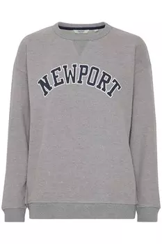 Толстовка Oxmo Coleen, пестрый серый