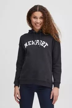 Толстовка Oxmo Kapuzenpullover OXColisa 21800152 ME, черный