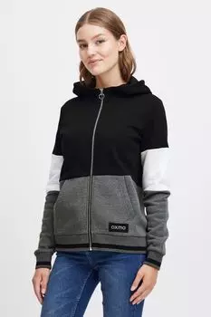 Толстовка Oxmo Kapuzensweatjacke OXOmanna, черный