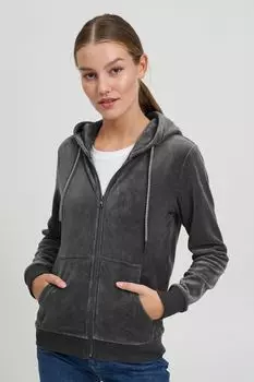 Толстовка Oxmo Kapuzensweatjacke, серый