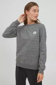 Толстовка Oxmo Rundhalspullover OXHella, серый