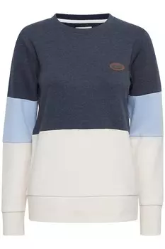 Толстовка Oxmo Trine, цвет Light blue/Dark blue