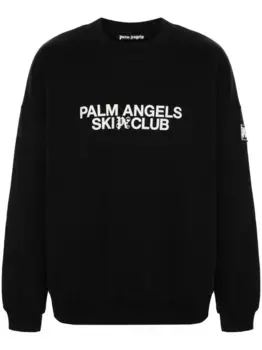 Толстовка Pa Ski Club PALM ANGELS, черный