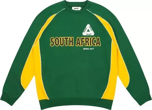 Толстовка Palace Bowl Out Crew 'Green', зеленый