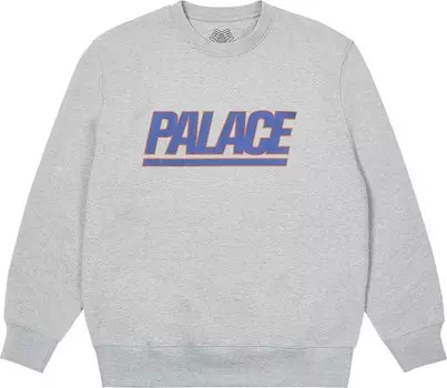Толстовка Palace Gigantic Crew 'Grey Marl', серый