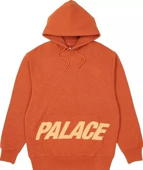 Толстовка Palace Pal Pocket Slub Hood 'Rust', оранжевый