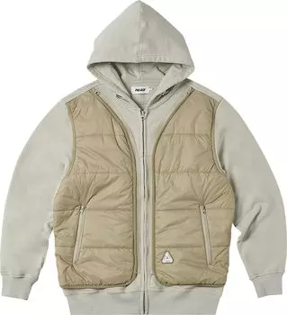 Толстовка Palace Tactical Zip Hood 'Bone', кремовый
