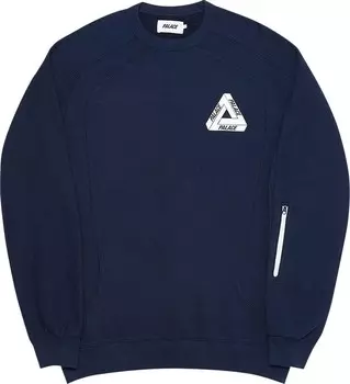Толстовка Palace Techie Ferg Crew 'Navy', синий