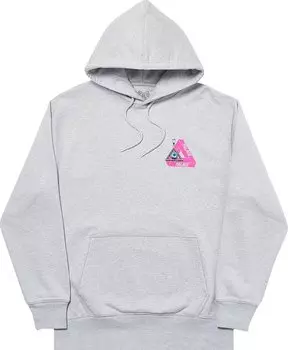 Толстовка Palace Tri-Smiler Hood 'Grey Marl', серый
