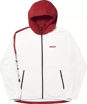 Толстовка Palace Waximum Echo Tech Fleece Hood 'White', белый