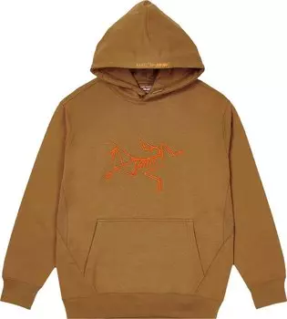 Толстовка Palace x Arc'teryx Hood 'Brown', коричневый