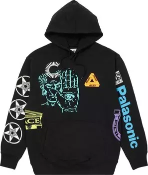 Толстовка Palace x Cannondale Mad Boy Hood 'Black', черный