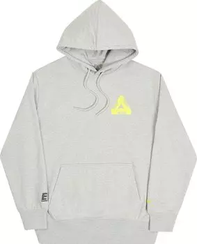 Толстовка Palace x Rapha Off Bike Hood 'Grey Marl', серый