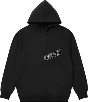 Толстовка Palace Zip Hood 'Black', черный