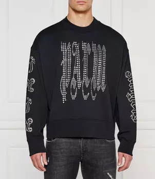 Толстовка Palm Angels Oversize fit, черный
