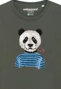 Толстовка PANDA watapparel, хаки