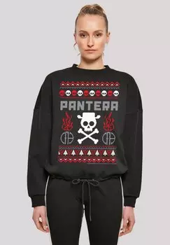 Толстовка PANTERA CHRISTMAS F4NT4STIC, черный