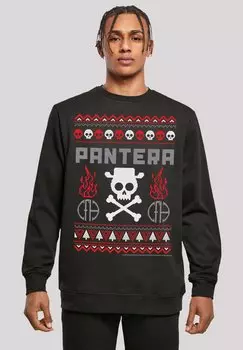 Толстовка PANTERA CHRISTMAS F4NT4STIC, черный