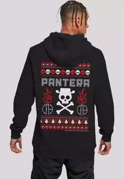Толстовка PANTERA WEIHNACHTEN - Hoodie F4NT4STIC, черный