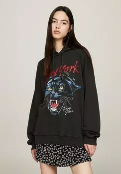Толстовка PANTHER GRAPHIC Tommy Jeans, черный