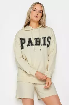 Толстовка Paris с надписью Long Tall Sally, бежевый