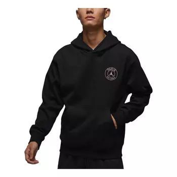 Толстовка paris saint-germain fleece hoodie asia sizing 'off noir pink' Air Jordan, мультиколор