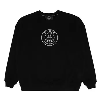 Толстовка Paris Saint-Germain x EDIFICE Japan Garment Dyed Sweatshirt, черный