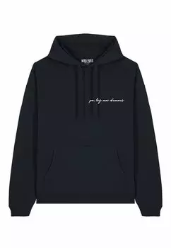 Толстовка PARLEZ MOI DAMOUR EMBROIDERY UNISEX - Hoodie Mira Paris, черный