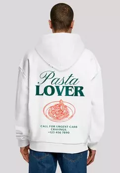 Толстовка PASTA LOVER - Hoodie F4NT4STIC, белый