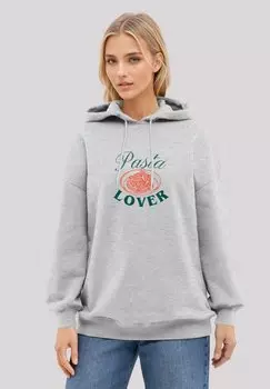 Толстовка PASTA LOVER - Hoodie F4NT4STIC, серый