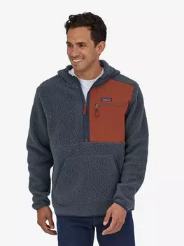 Толстовка Patagonia Ms Retro Pile P/O, синий