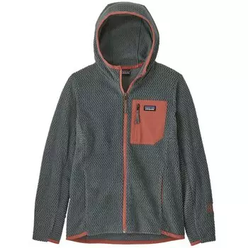 Толстовка Patagonia R1 Air Full-Zip, зеленый