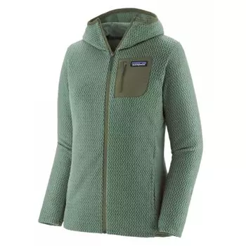 Толстовка Patagonia R1 Air Full Zip, зеленый