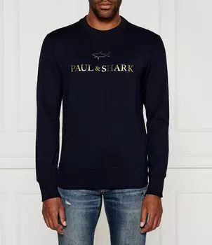 Толстовка Paul&Shark Regular Fit, темно-синий
