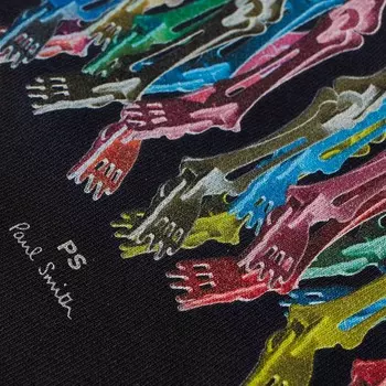 Толстовка Paul Smith Skeletons Crew Sweat