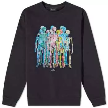 Толстовка Paul Smith Skeletons Crew Sweat