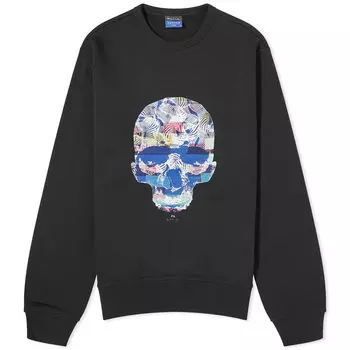 Толстовка Paul Smith Skull Sweatshirt, черный