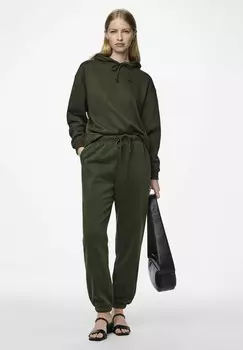 Толстовка PCCHILLI NOOS BC Pieces, оливковый