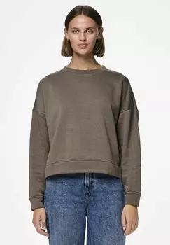 Толстовка PCCHILLI NOOS Pieces, оливковый