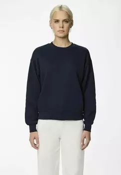 Толстовка PCCHILLI OVERSIZED NOOS BC Pieces, темно-синий