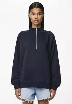 Толстовка PCCHILLI Pieces, темно-синий