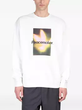 Толстовка Peacemaker Oamc Bird, белый