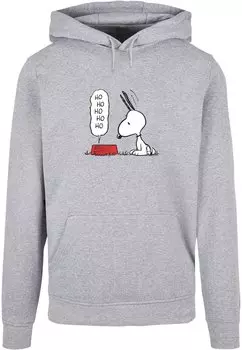 Толстовка PEANUTS HUNGRY SNOOPY Merchcode, цвет heather grey
