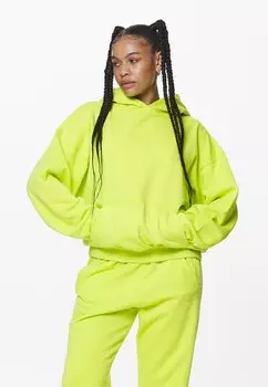 Толстовка Pegador ХУДИ CLARITA LOGO OVERSIZED, цвет washed lime yellow