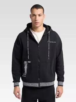 Толстовка pellegrin с капюшоном Carlo Colucci, черный