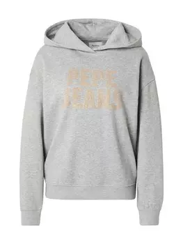 Толстовка Pepe Jeans CATIA, пятнистый серый