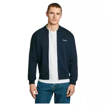 Толстовка Pepe Jeans Duke Bomber full zip, синий