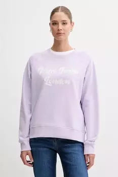 Толстовка Pepe Jeans, фиолетовый